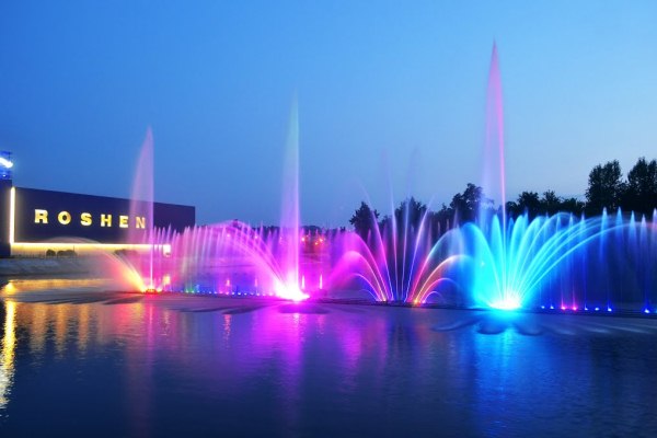 Світломузичний фонтан Рошен, Вінниця