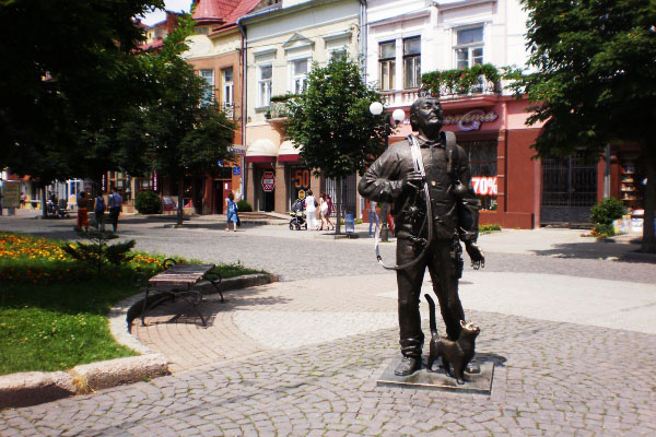 Памятник трубочиста, Мукачево